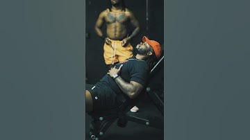 Single arm hammer curl into press.