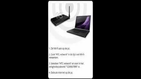 wifi hotspot tutorial voor de HTC Desire android 2.2