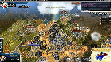 Civilization V G&K Multiplayer Game 022 NQ 6 Player FFA: Sweden (Gameplay/Commentary) Part 9/11