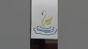 Duck drawing easy|How to draw duck|Easy duck drawing #shorts#ytshorts#FireandDesire_4444#drawing