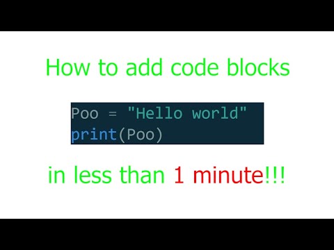 How to Add Code Blocks to Your Website in Less Than a Minute
