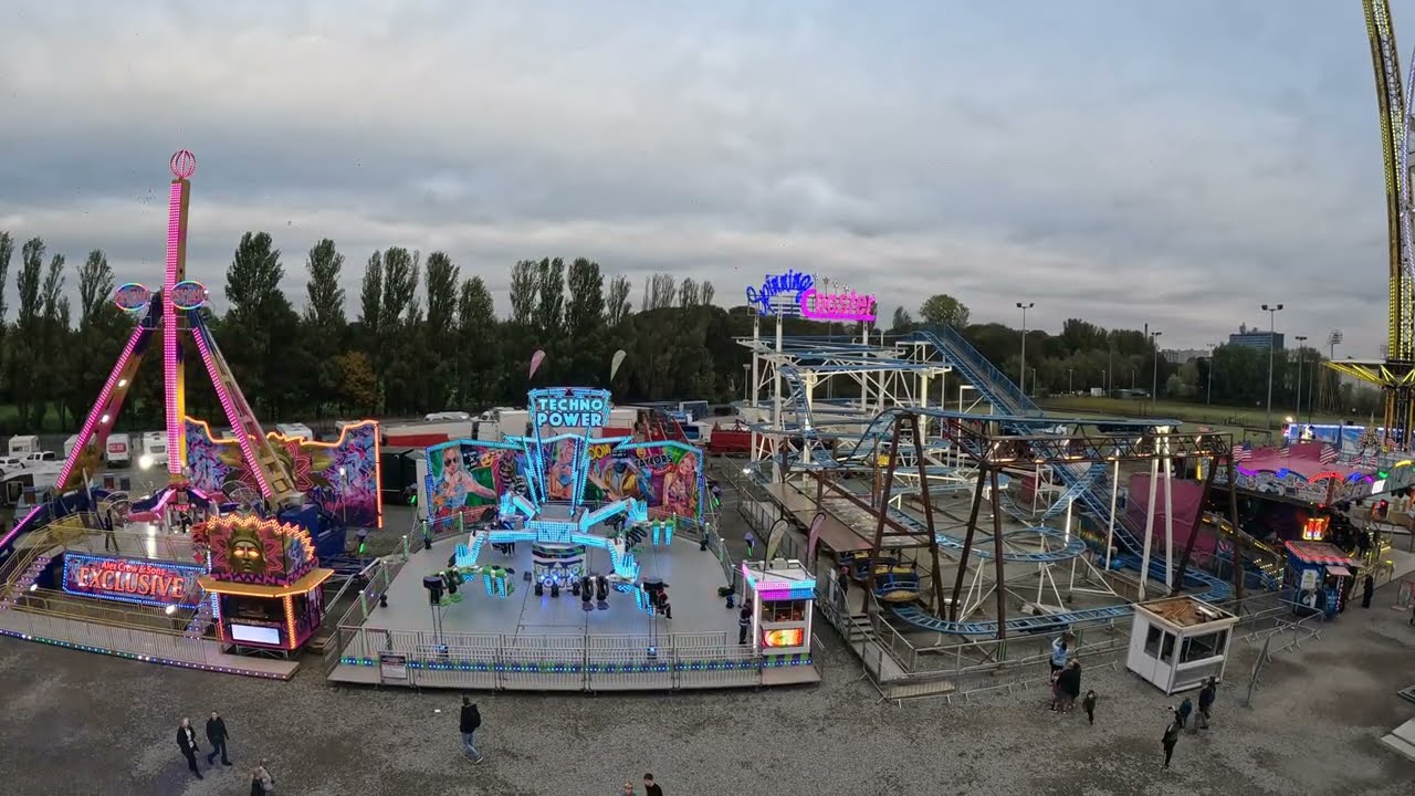 Clayton Hacketts Top Spin | On Ride POV Hull Fair 2025