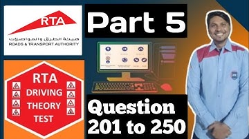 RTA  Theory Test | Part 5 | RTA Theory Test Bangla Lecture | থিওরি টেস্ট বাংলা লেকচার ২০২৩
