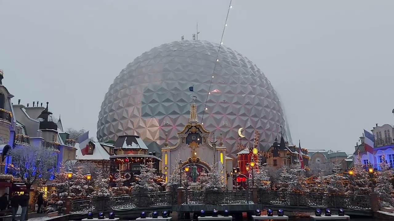 Projektionsshow Einstellungsmodus Eurosat Miraculeux 4K | Europapark Störung