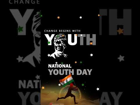 international youth day 2022 | National youth day | international youth day status #youthday #shorts