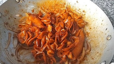 Cách Làm Ruột Heo Khìa Nước Dừa Không Hôi Màu Đẹp 