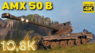 World Of Tanks 7 Kills 10,8K Damage Amx 50 B 4K Video - My Battle My Rules