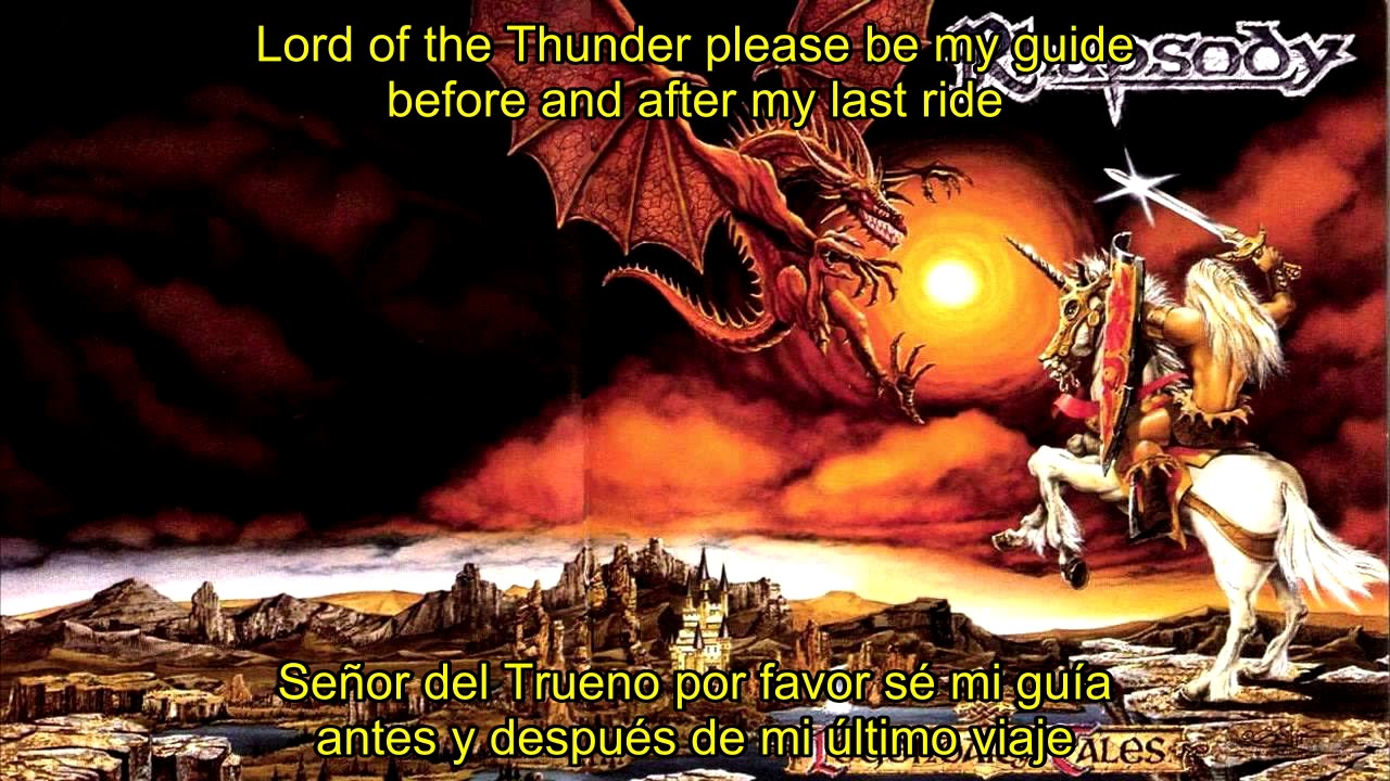 Rhapsody - Lord of the Thunder (Lyrics & Sub. Español)