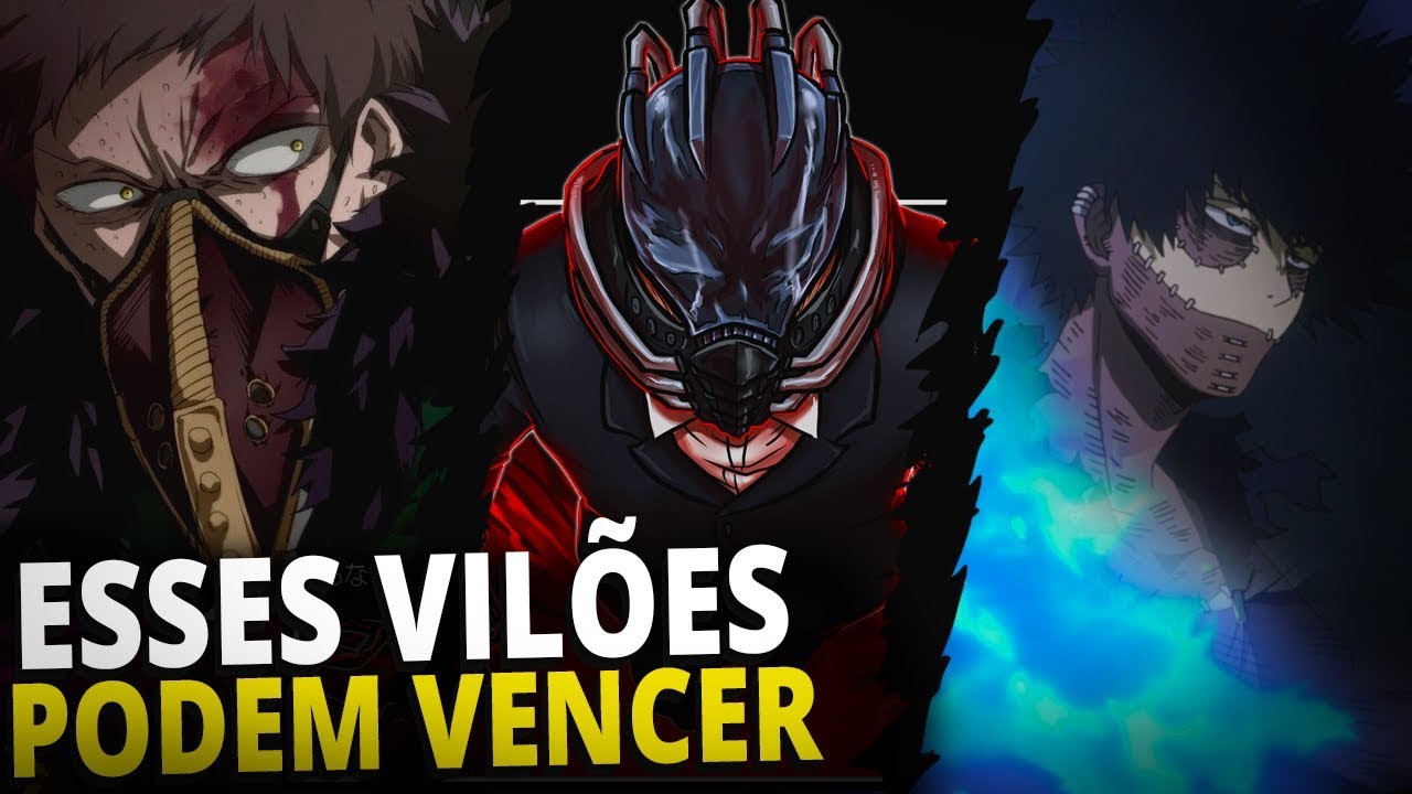 OS 05 MELHORES VILÕES DE BOKU NO HERO ACADEMIA - ANISHOUNEN - YouTube