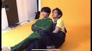 JIMIN AND TAEHYUNG PHOTOSHOOT💜 ~BTS JAPAN  FANCLUB MAGAZINE Vol.10 MAKING FULL