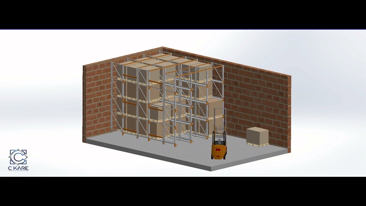 Drive-In/Drive-Through Racking Systems / İçine Girilebilir Raf Sistemi