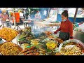 Kind Of Cambodian Fast Foods For Sales  - Popular Street Food At Boeng Trabaek