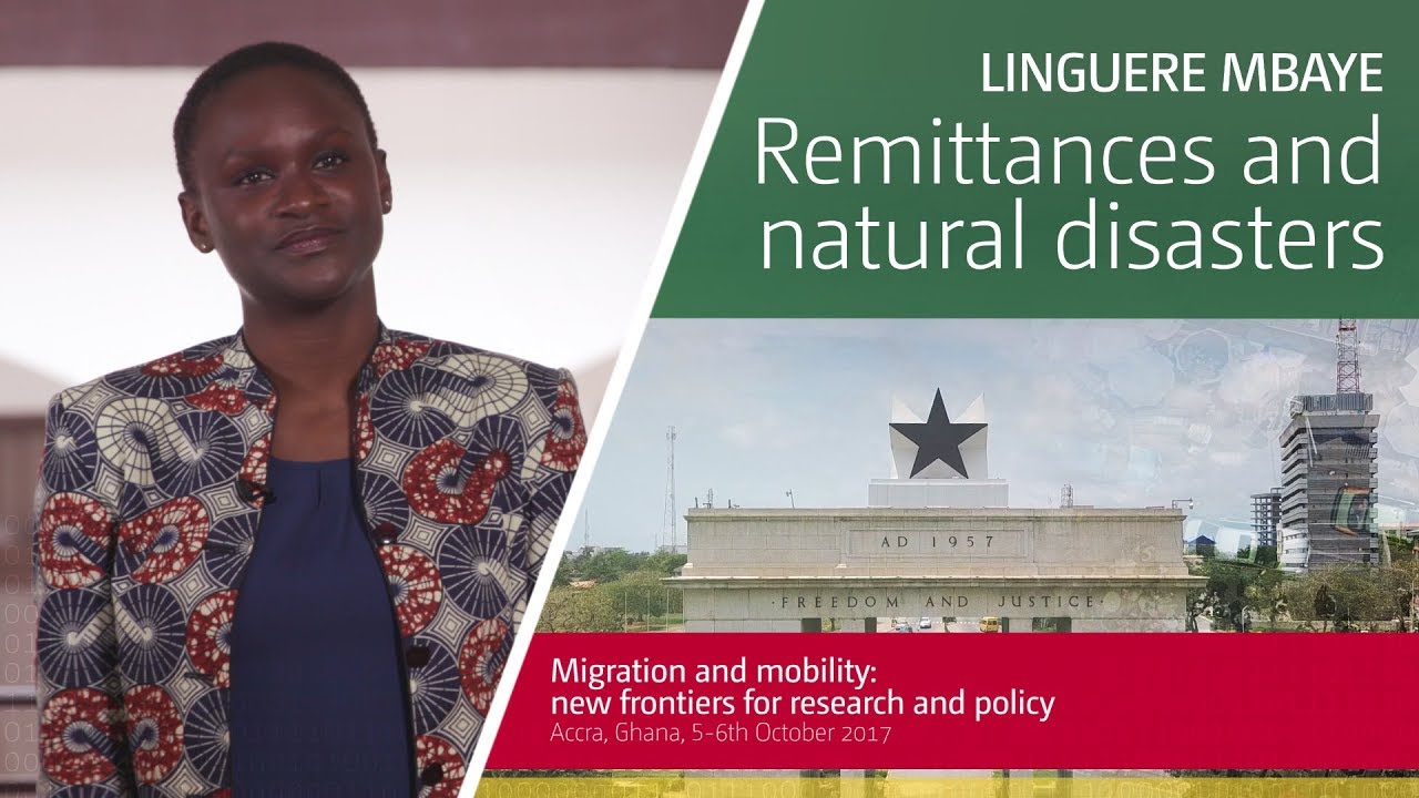Linguere Mbaye – Remittances and natural disasters