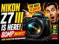 Nikon Z7 III LEAKED: 80MP, RED Tech &amp; The REAL Reason It Was Delayed!