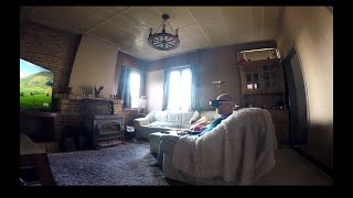 flying from inside the house on 1200mW DJI HD (turn on subtitles)