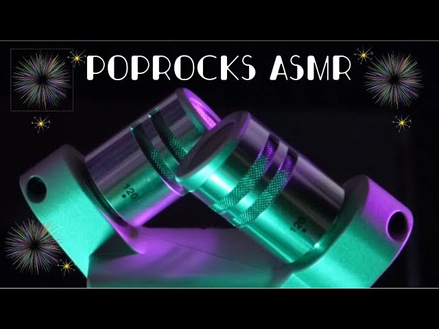 ASMR 💥 Poprocks In Your Ear ~ Tiny Campfire 🤯  Fizzle, Crackle, Pop 🍬  [No Talking]