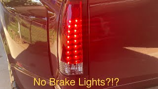 (‘88-‘98 Chevy) No brake lights? $20 fix!!