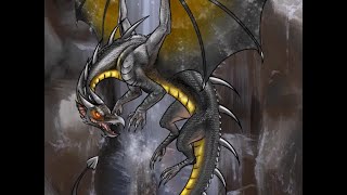 Black and Gold Dragon: Digital speed paint time laps.