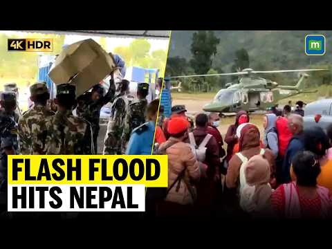 Nepal Flash Flood: 5 Missing, Over 200 Evacuated as Military Launches Rescue Operations