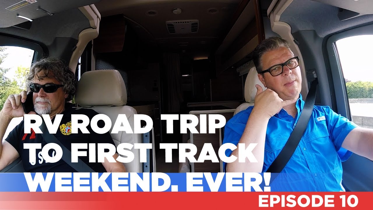 RV Road Trip To First Track Weekend. Ever! 🚐🏍😱 - YouTube