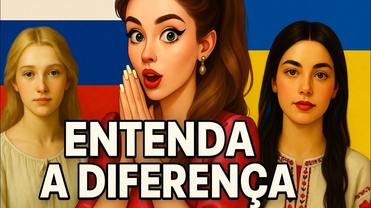 Qual é a DIFERENÇA de MULHER RUSSA E UCRANIANA