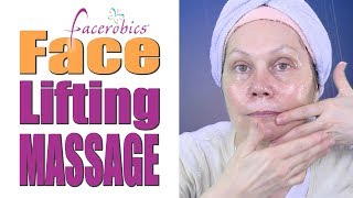 Make My Face Look Younger w/ Face Lift Massage to Tighten Face and Saggy Jowls | Face Massage