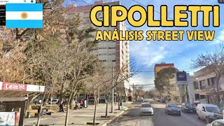 Analizando Street View CIPOLLETTI - Provincia de Río Negro, ARGENTINA