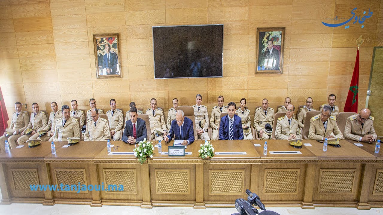 بينهم امرأة.. تنصيب رجال السلطة الجدد بطنجة