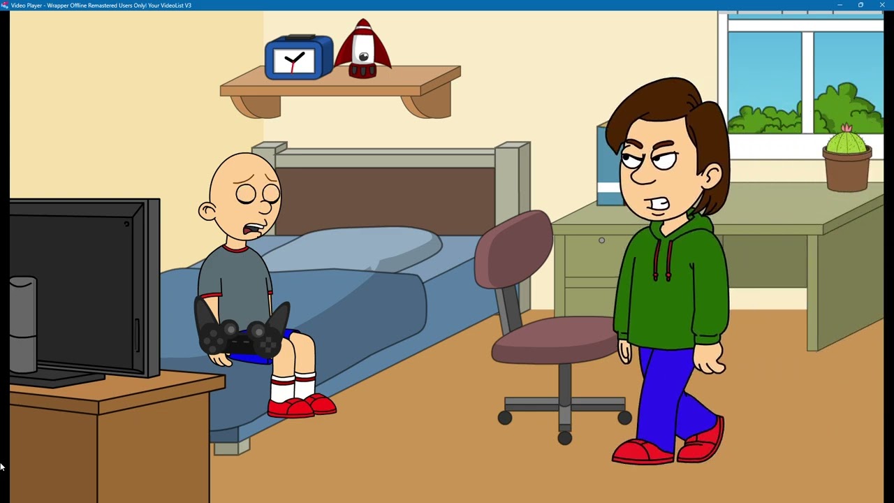 Classic Caillou plays GTA 5/Grounded