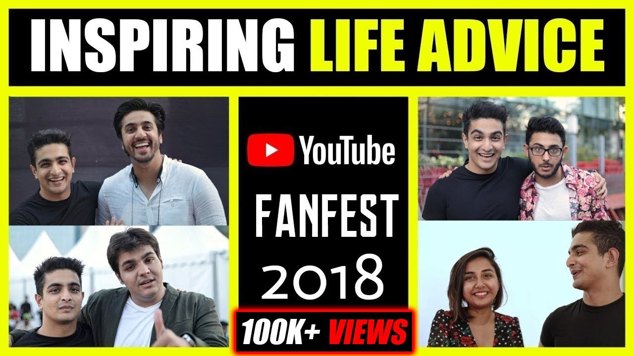 INSPIRING Life Advice from your favourite YouTubers at 2018 Fanfest India | BeerBiceps #YTFF 2018 - YouTube