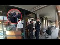 Drunk men Arrested After Swinging at Officer Outside Store