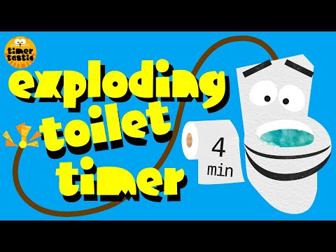 EXPLODING Toilet Timer Bomb! 💥🚽 | 4 Minute Fun Countdown for Kids