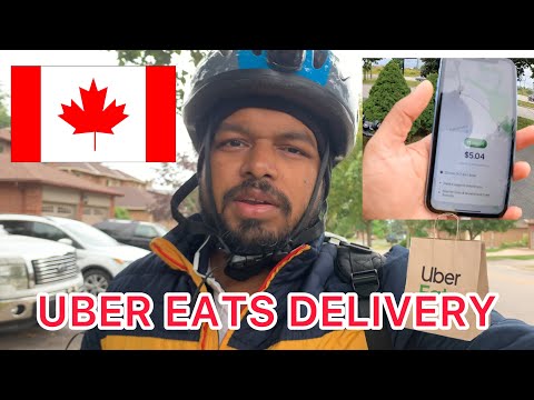 How to do Uber eats Delivery in Canada ??