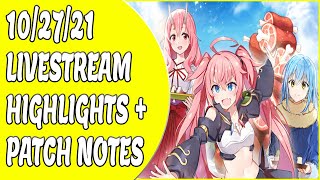 10/27/21 EPIC SEVEN LIVESTREAM HIGHLIGHTS + PATCH NOTES