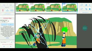 Goku Vs An Unknown Guy Part 1