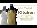 (DIY) HOW TO MAKE APRON FOR MEN AND WOMEN style #1 |Grace Creation