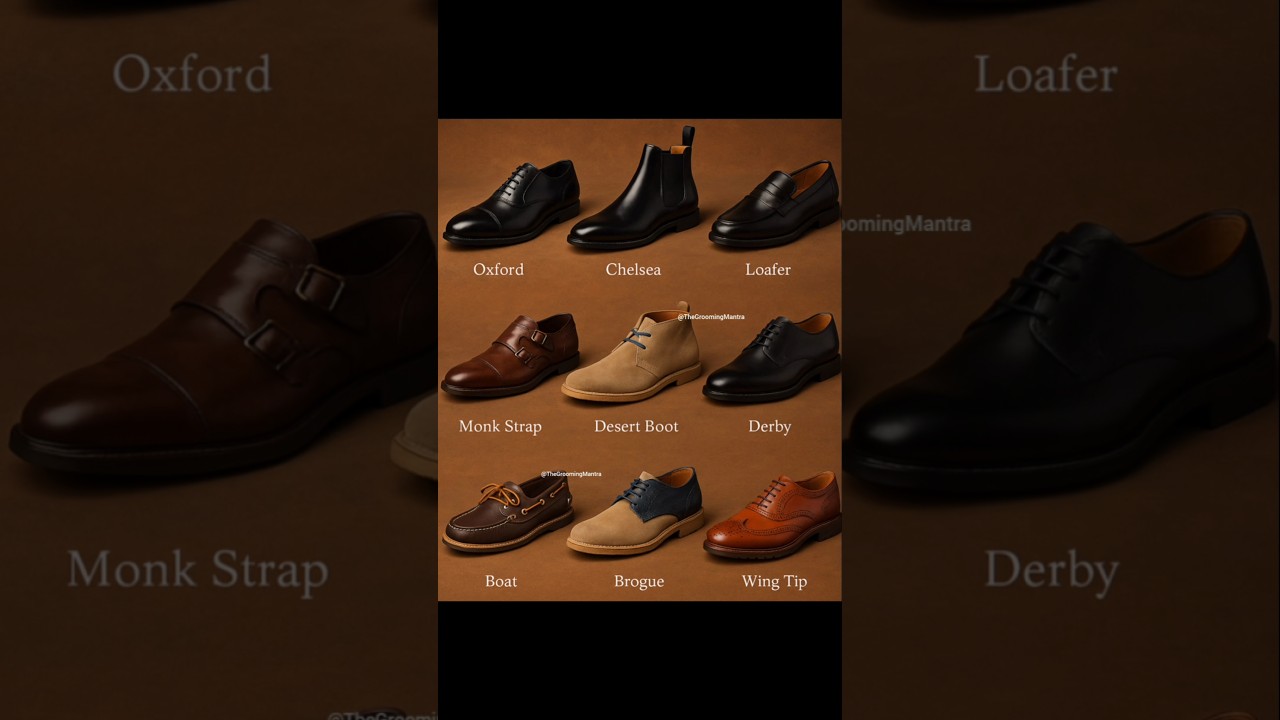 Types of Shoes 😍 Your favorite? 🤔 