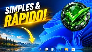 Como DEIXAR a BARRA de TAREFAS do WINDOWS 11 TRANSPARENTE