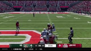 NCAA 25 Ohio University Dynasty Season 2 Game 3 VS THE Ohio State University