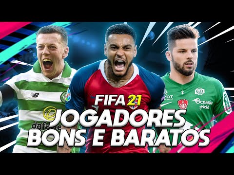 JOGADORES BONS E BARATOS para o MODO CARREIRA FIFA 21 