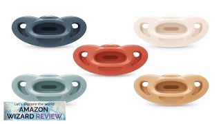 NUK Comfy Orthodontic Pacifiers 0-6 Months Timeless Collection 5 Count (Pack Review