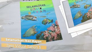 PSV TAHUN 5: UNIT 2  POSTER SELAMATKAN IKAN BAYAN /SAYANGILAH HABITAT KITA