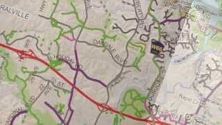 2014 Iowa City Area Trails Map