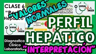 PERFIL HEPÁTICO INTERPRETACIÓN | GuiaMed