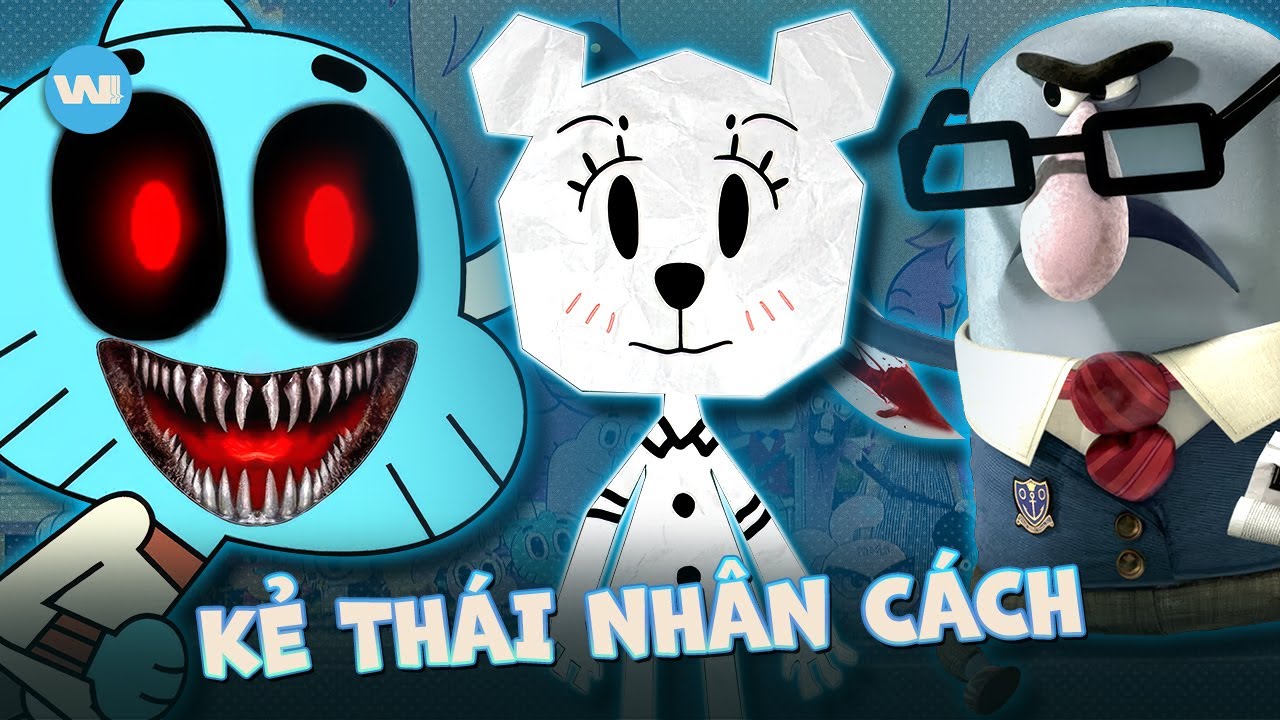 SỰ THÁI NHÂN CÁCH MÉO MÓ TRONG THẾ GIỚI CỦA GUMBALL