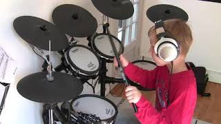Bloc Party - Banquet - drum cover by Tabasco - (10 years old)