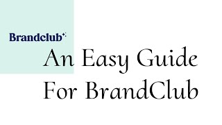 BrandClub Step By Step Guide! 2024