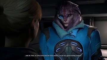 ME: Andromeda - Jaal Romance - First conversations on Tempest