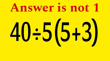 Only 1% Get it Right! | A Simple Math Problem