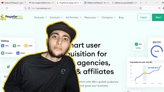 تجربتي في ادسنس اربيتراج مع البوش ترافيك Adsense Arbitrage Push Traffic